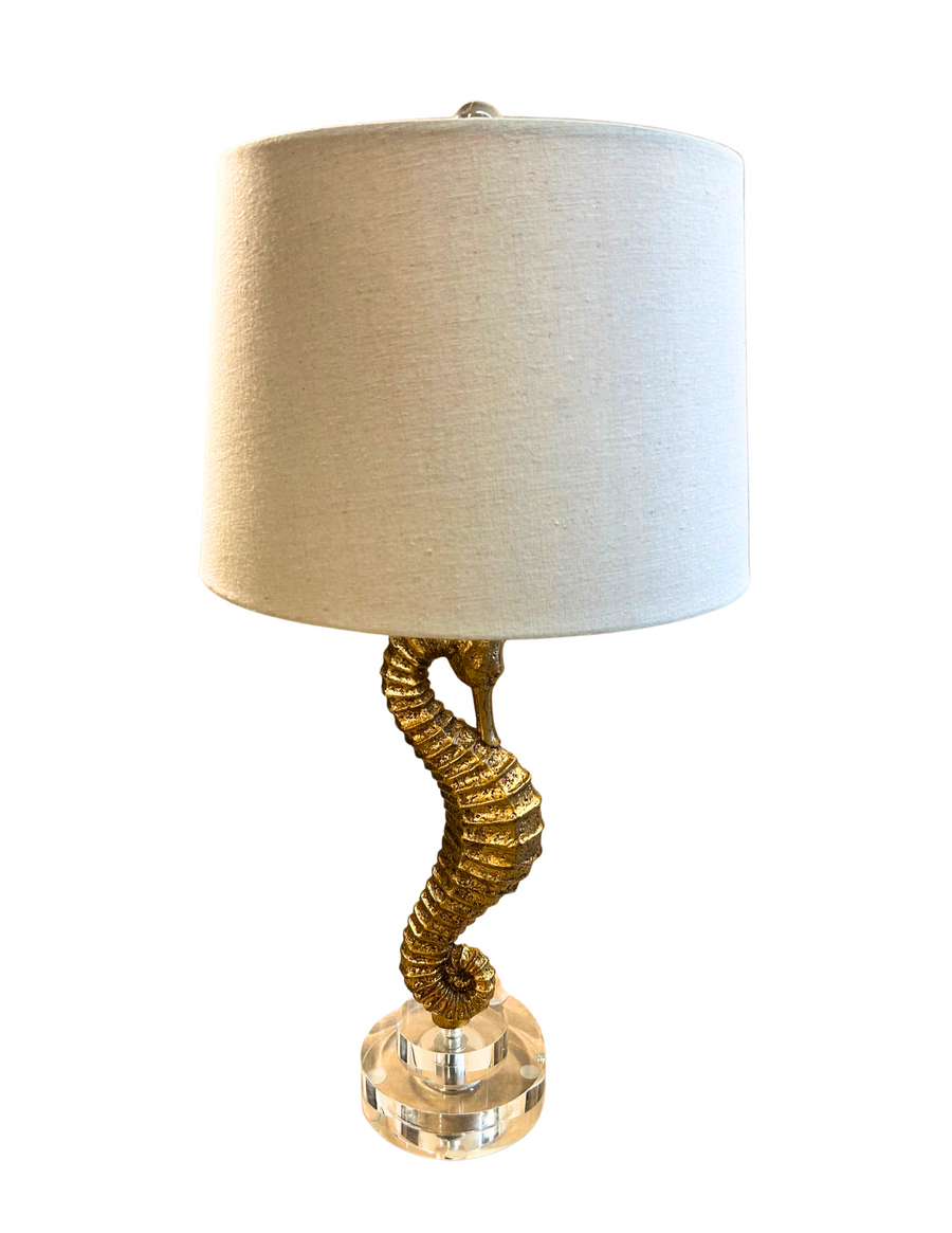 Seahorse Table Lamps x 2