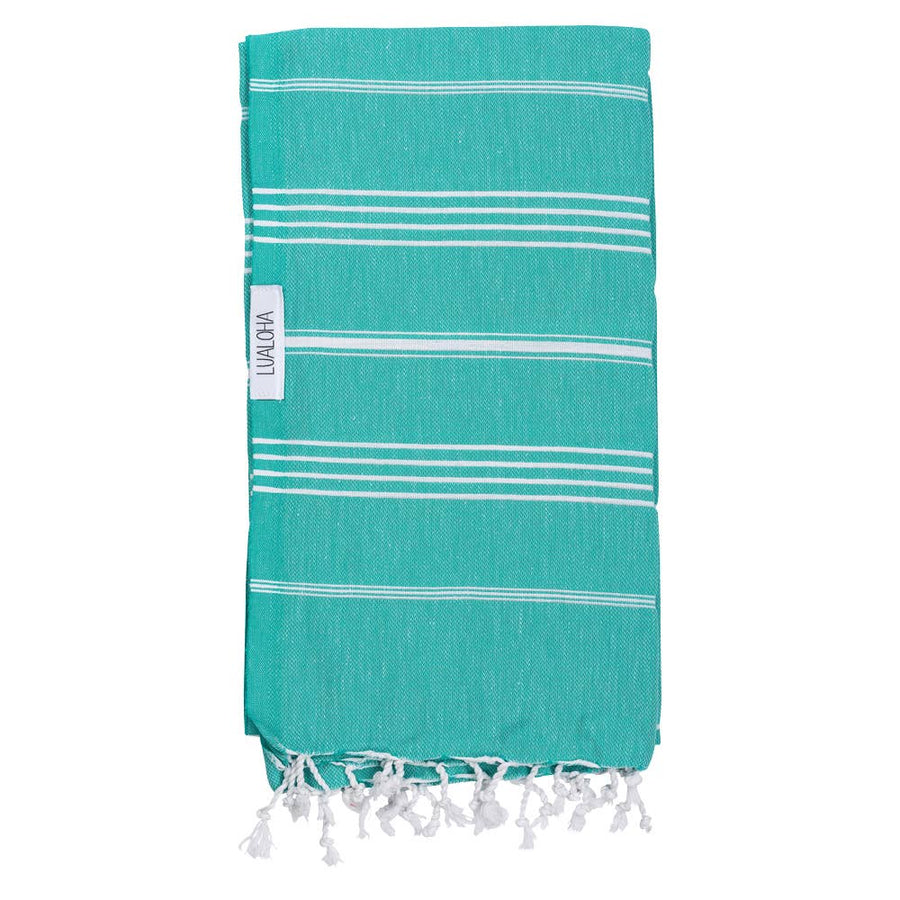 Classic Turkish Towel: Sea Green