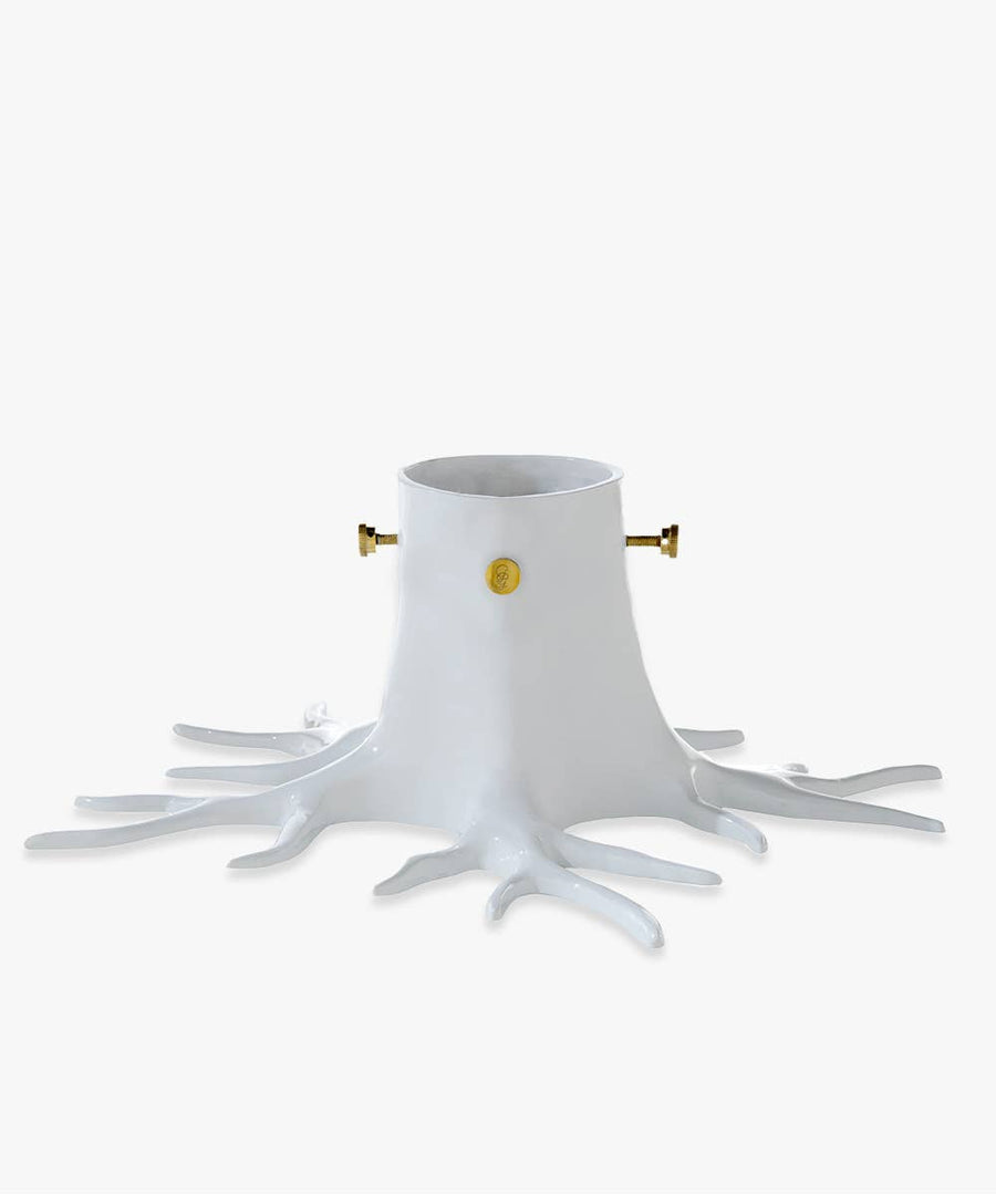 CHRISTMAS TREE STAND “THE ROOT” – CRÉME WHITE