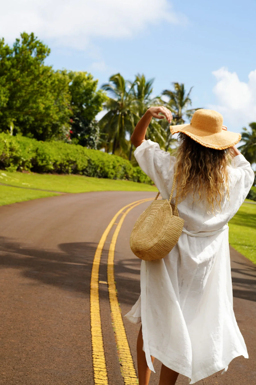 Beach Dress in French Linen