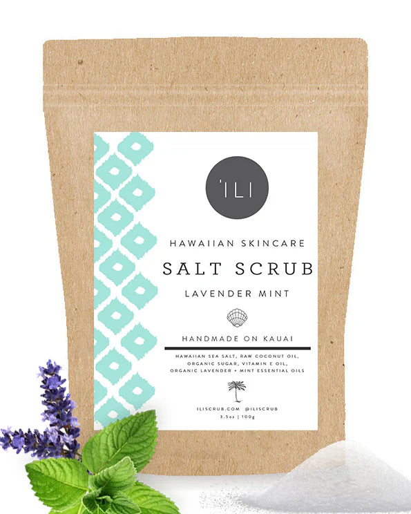 Lavender + Mint Salt Scrub