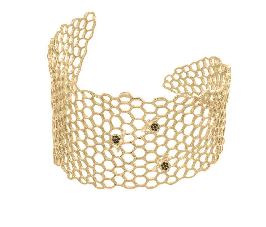 Copy of Palm Cuff - Plated 18k