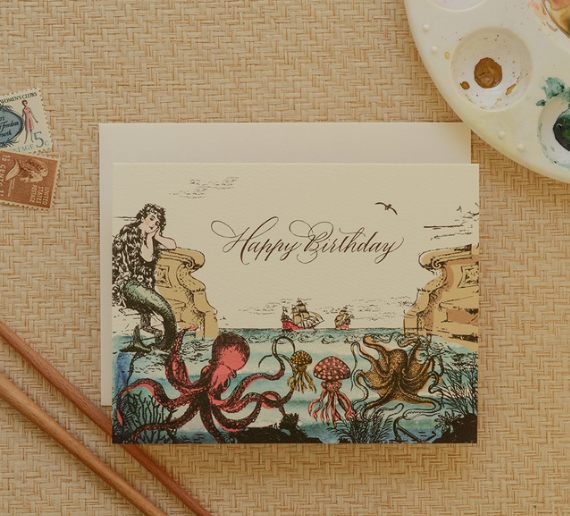 Greeting Card - Sea Odyssey Birthday