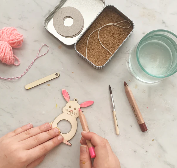 Make Your Own Pom Pom Bunny Gift Kit