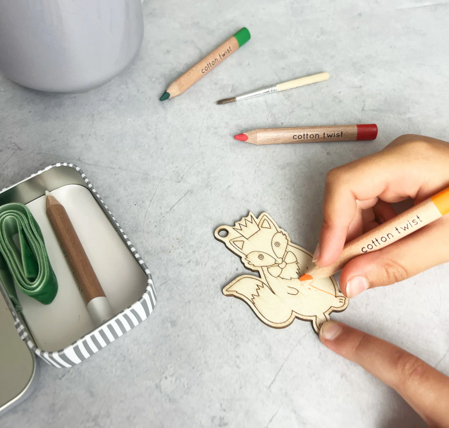 Make Your Own Christmas Fox  Decoration