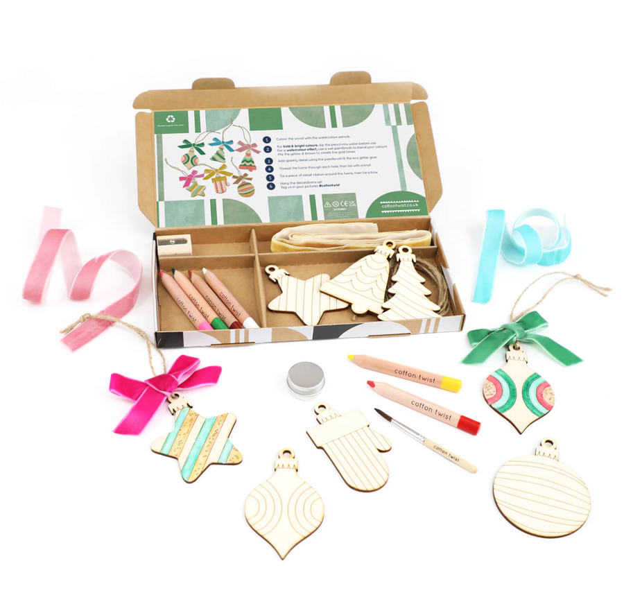 Christmas Glitter Decoration Craft Kit