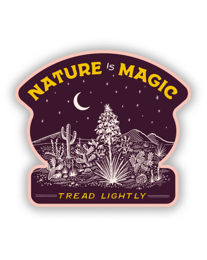 Single Sticker - Nature is Magic