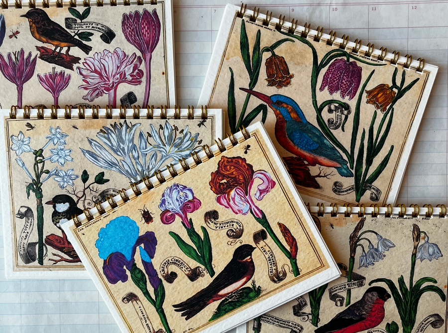 Bird and Flower Notebook