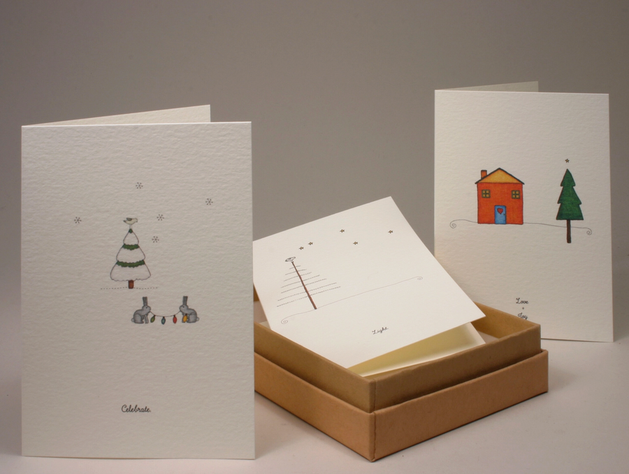 Box of cards by Beth Mueller - Happy Holidays, Set 6