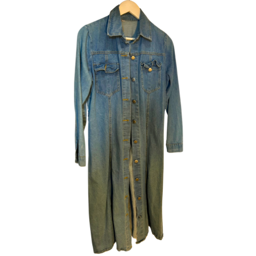 Vintage Denim Dress - Size M
