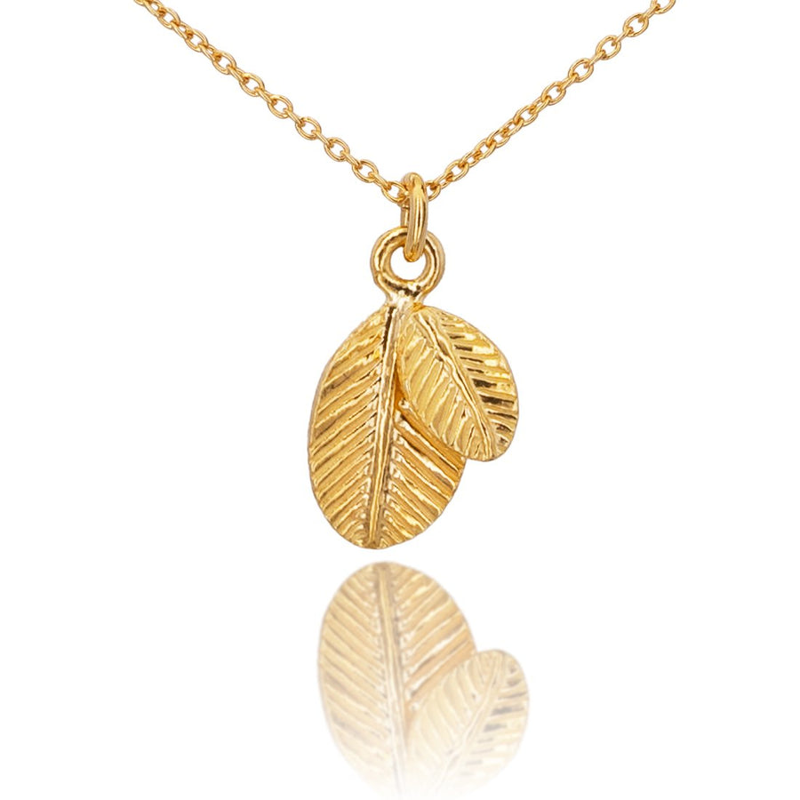 Tropical Charm Necklace - Leaves