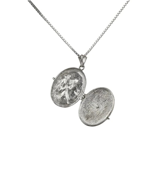 Mermaid Collective: Ocean Goddess Locket Silver (Without Chain)