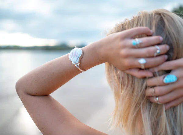 Mermaid Collective: Sylvia Seashell Bracelet
