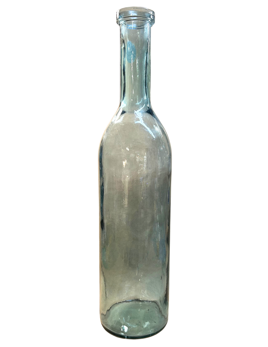 Glass Floor Vase - 100% Recycled Glass - Large