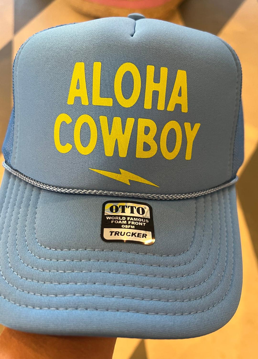 Aloha Cowboy Trucker Hat