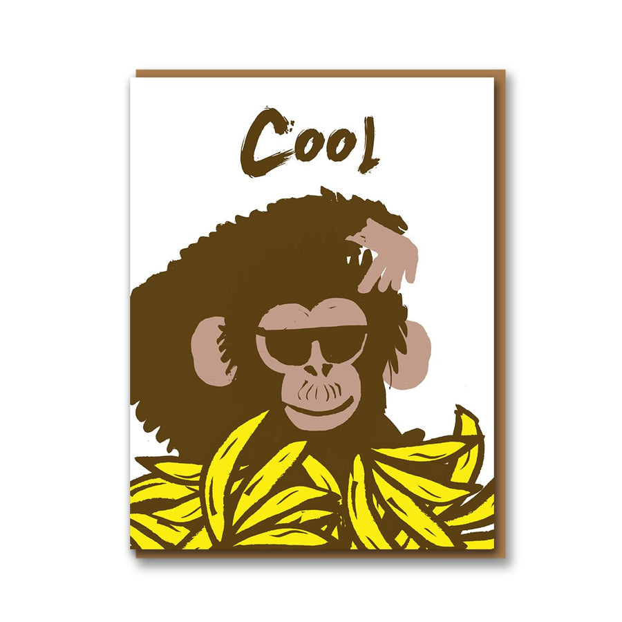 Cool Monkey Card