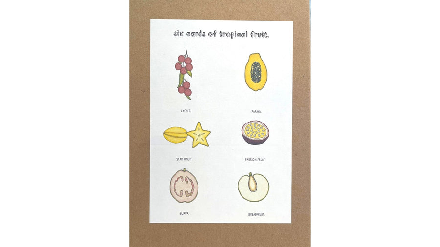 Box of Cards by Beth Mueller - Tropical Fruit