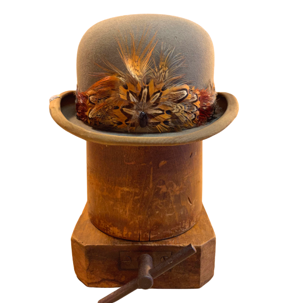 'Reggie' - vintage Dunn & Co derby (Bowler) Hat