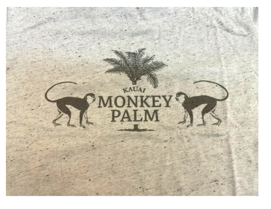 Aloha Retro 'Monkey Palm Kauai' T-Shirt