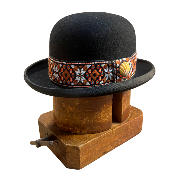 'Shashi'  Pre-loved Derby (Bowler) Hat