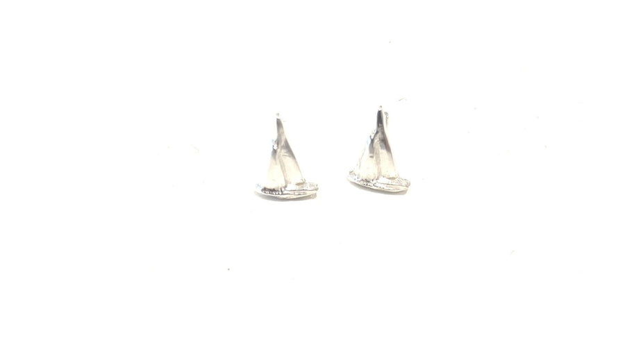Mini Sailboat Posts - Silver