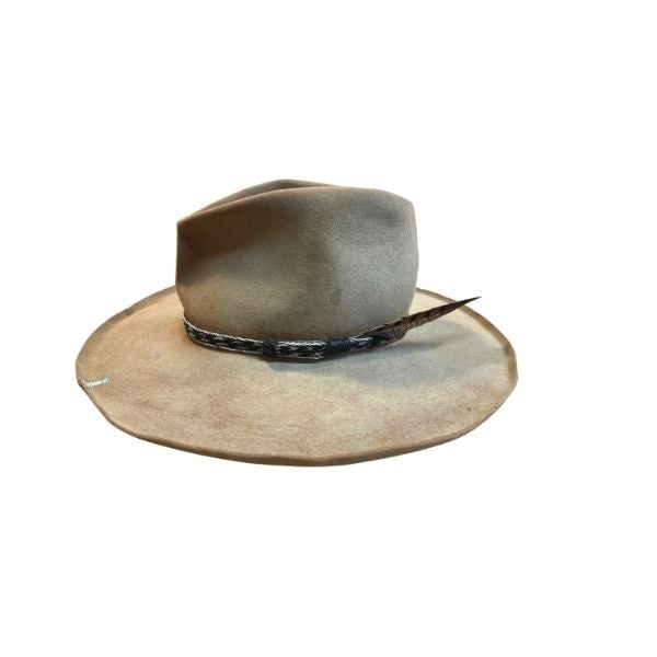 'Dusty' - vintage broad-brimmed felt hat