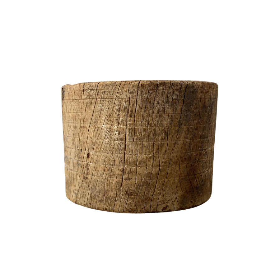 Ancient African Wood Tall Bowl