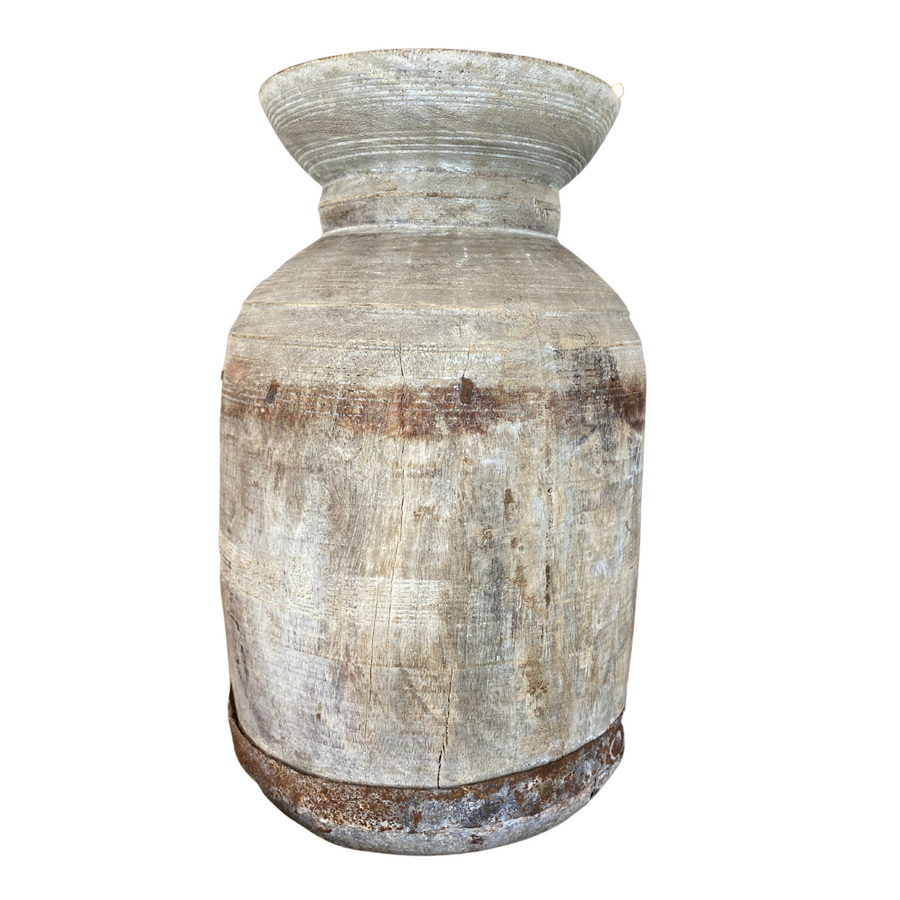 Ancient African Wood Medium Vase