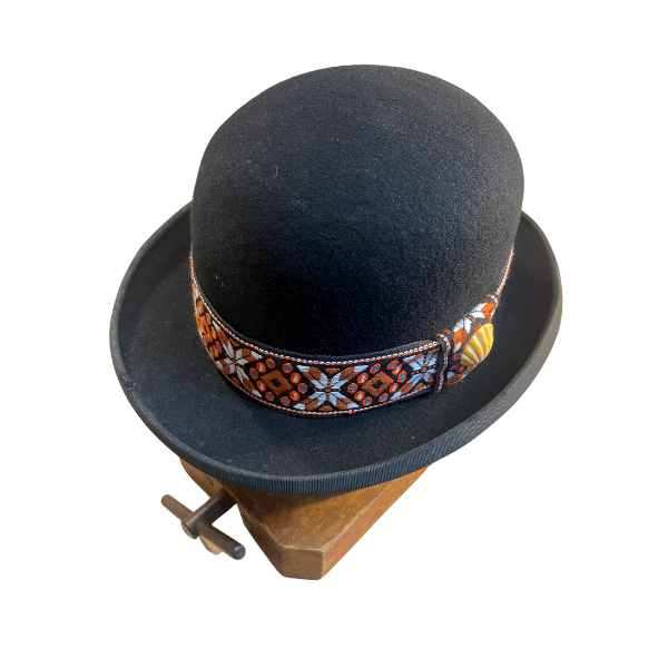 'Shashi'  Pre-loved Derby (Bowler) Hat