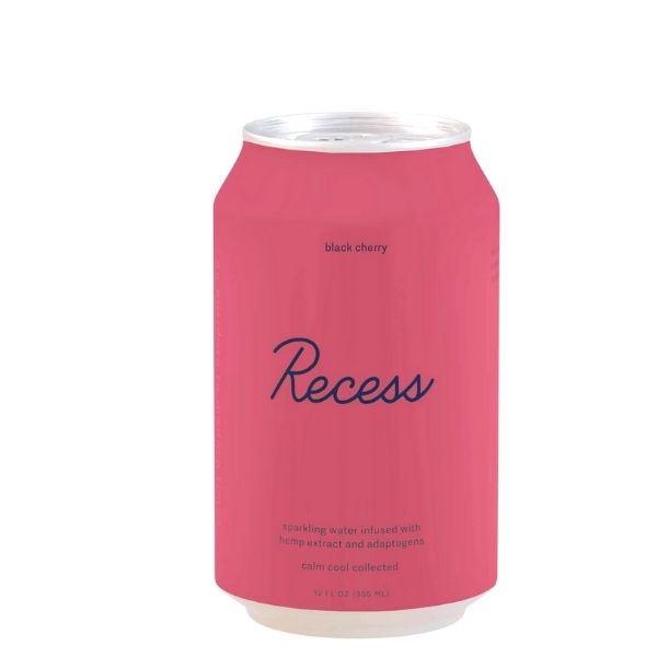 Recess Infused Sparkling Water - Black Cherry