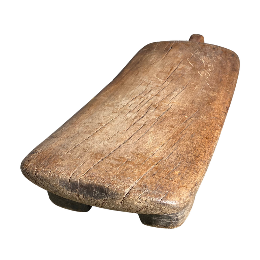 Ancient African Wood Primitive Stool