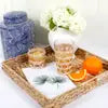 Natural Rattan Old Fashioned Glass
