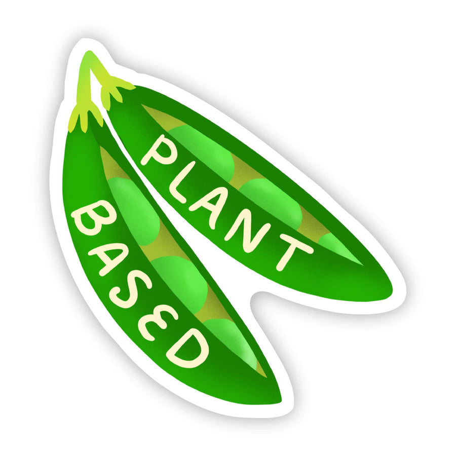 Plant Based Pea Pod Sticker