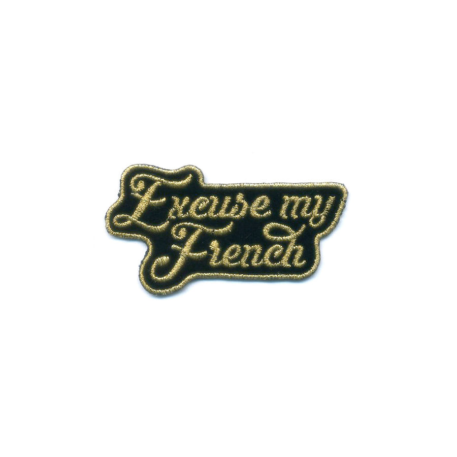 Embroidered Patch - Excuse My French
