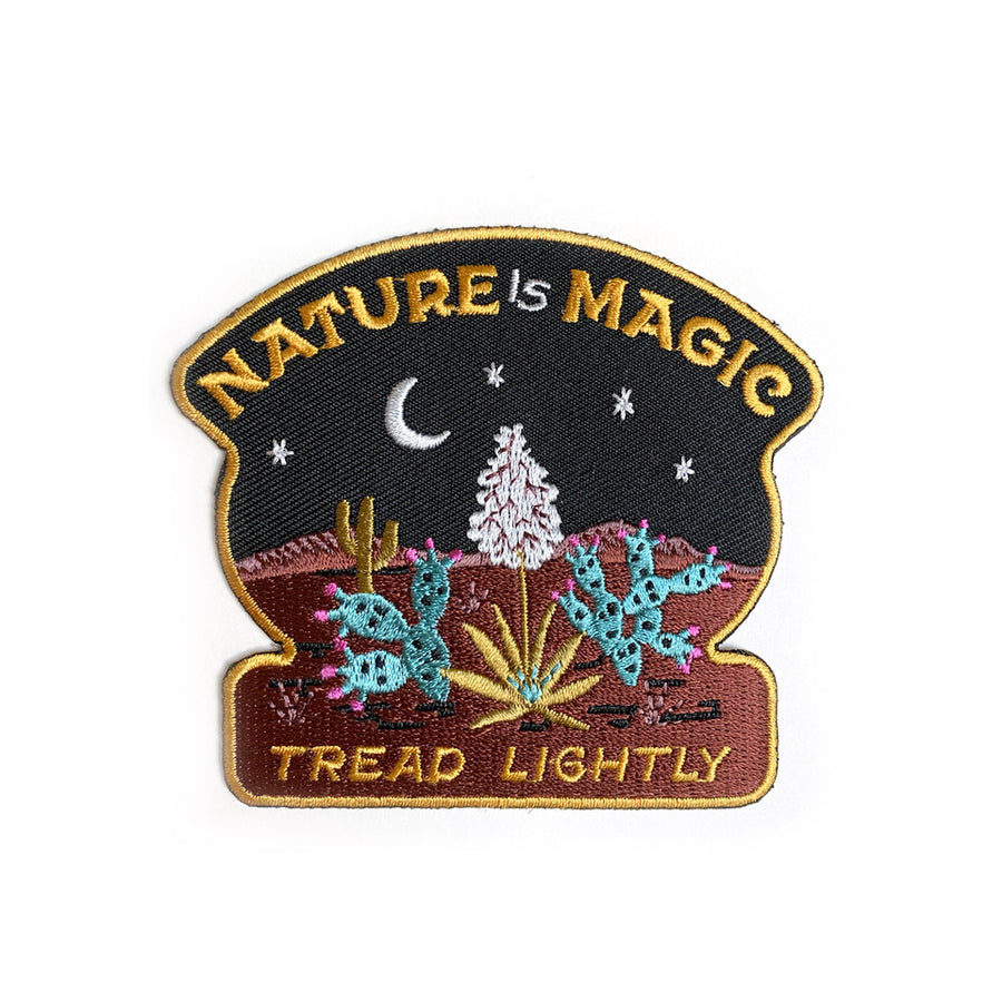 Embroidered Patch - Nature is Magic