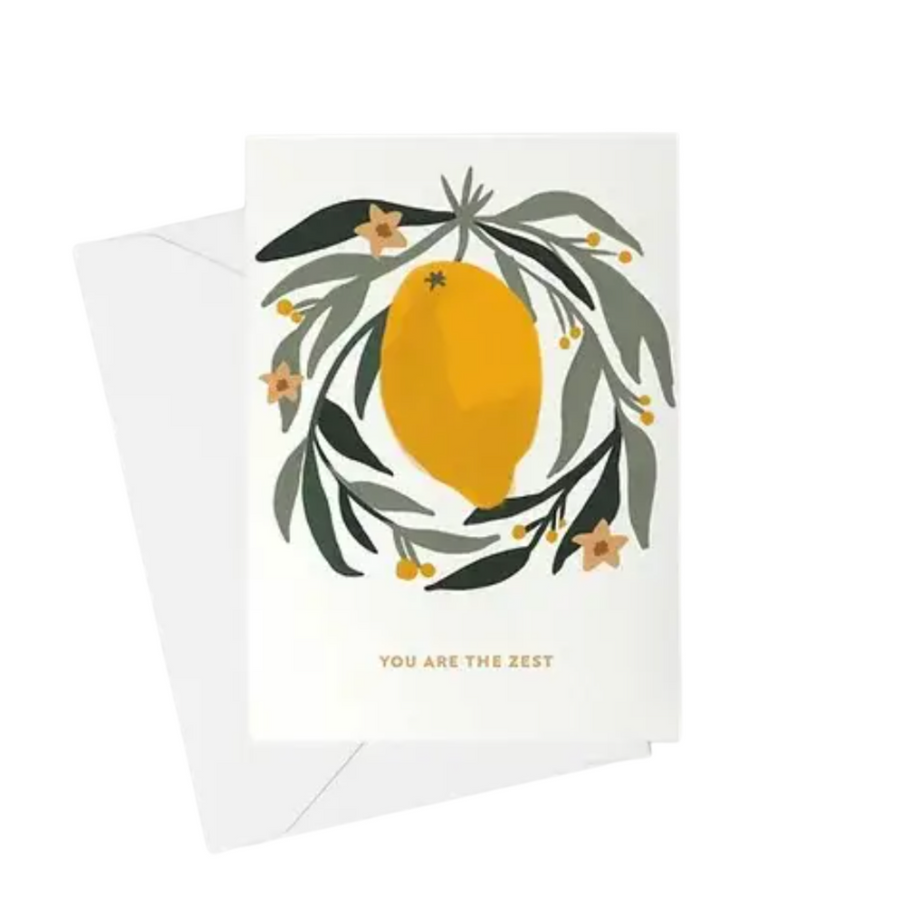 You are the Zest Card - Lemon