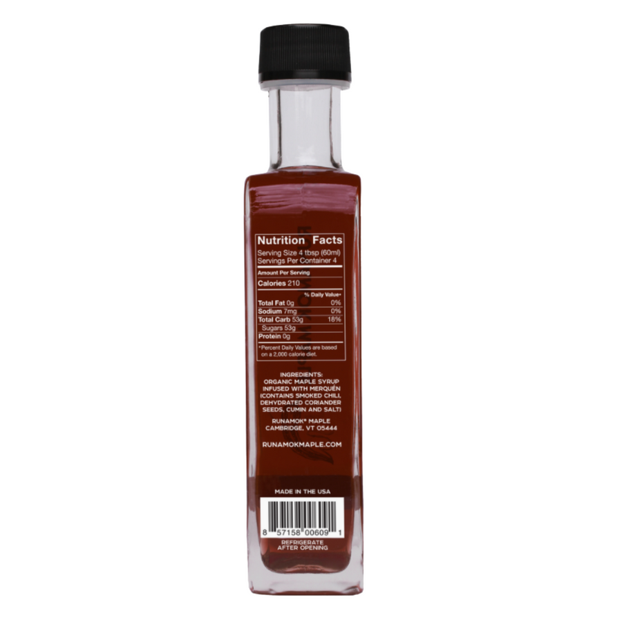 Smoked Chili Pepper Infused Maple Syrup - 250ml