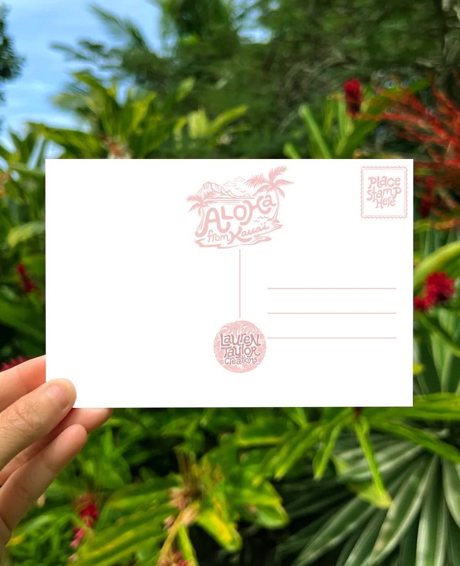 Palm Away Postcard