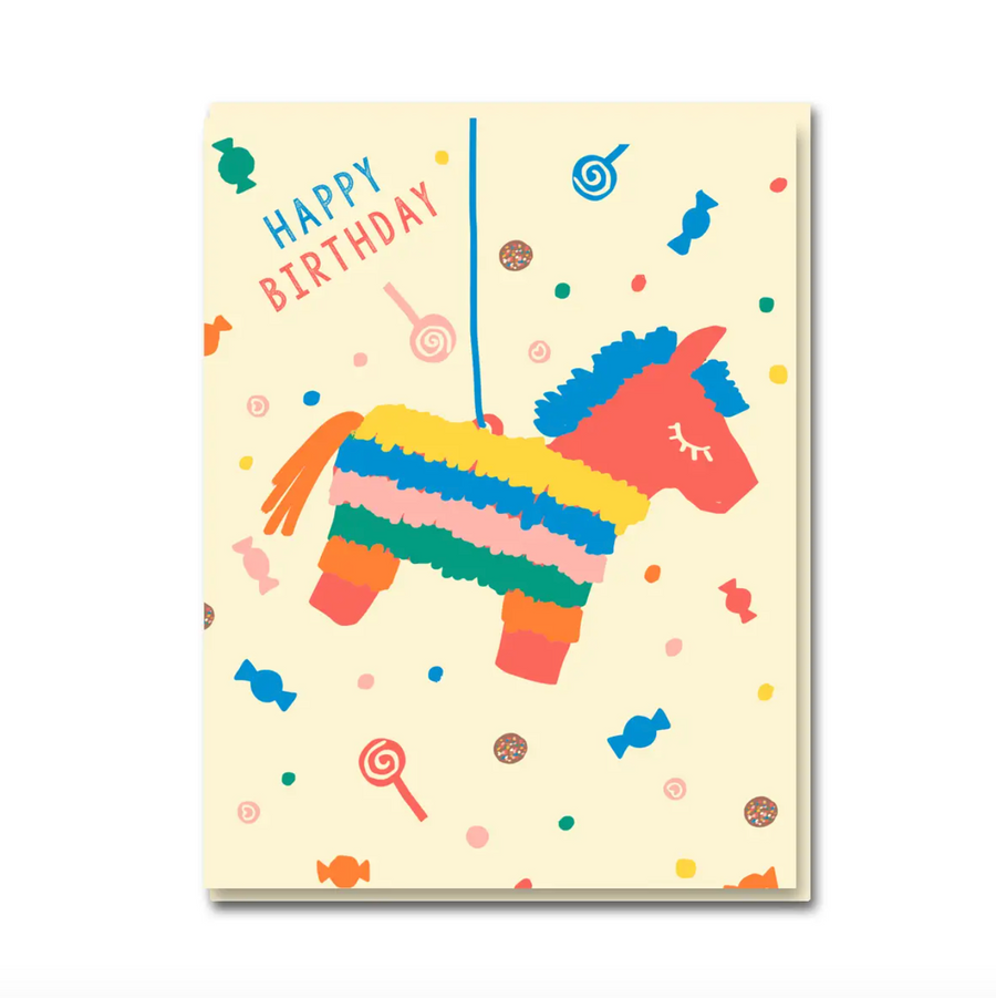 Happy Birthday Pinata Card