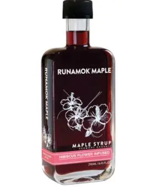 Hibiscus Flower Infused Maple Syrup - 250ml