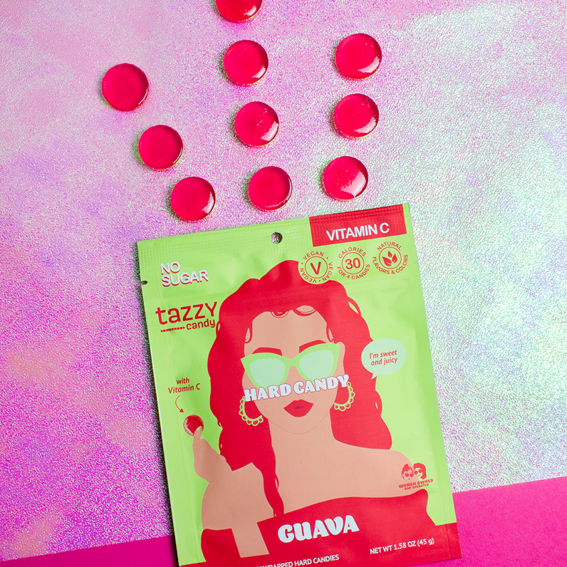 Tazzy Hard Candy - sugar free - Guava