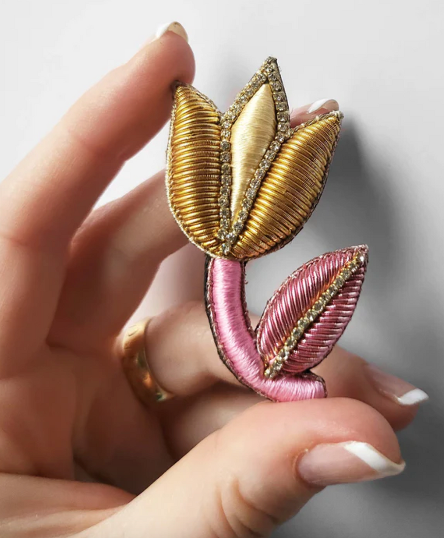 Tulip Flower Brooch