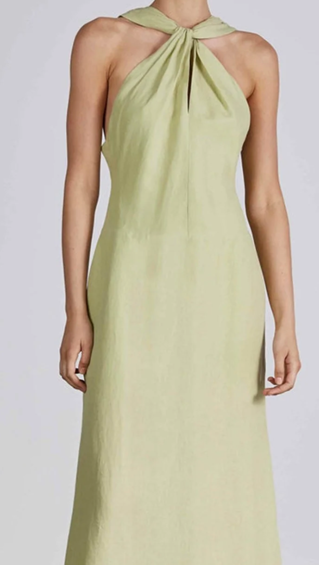 Milos Organic Linen Dress