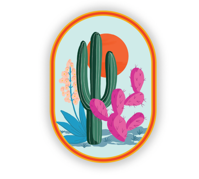 Single Sticker - Cactus Love
