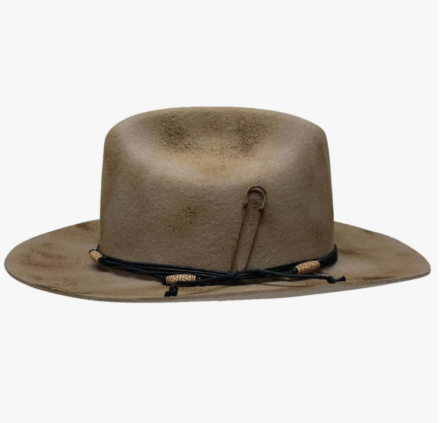 'Huck'  Dirty Sand 'Open Road' Style Felt Hat