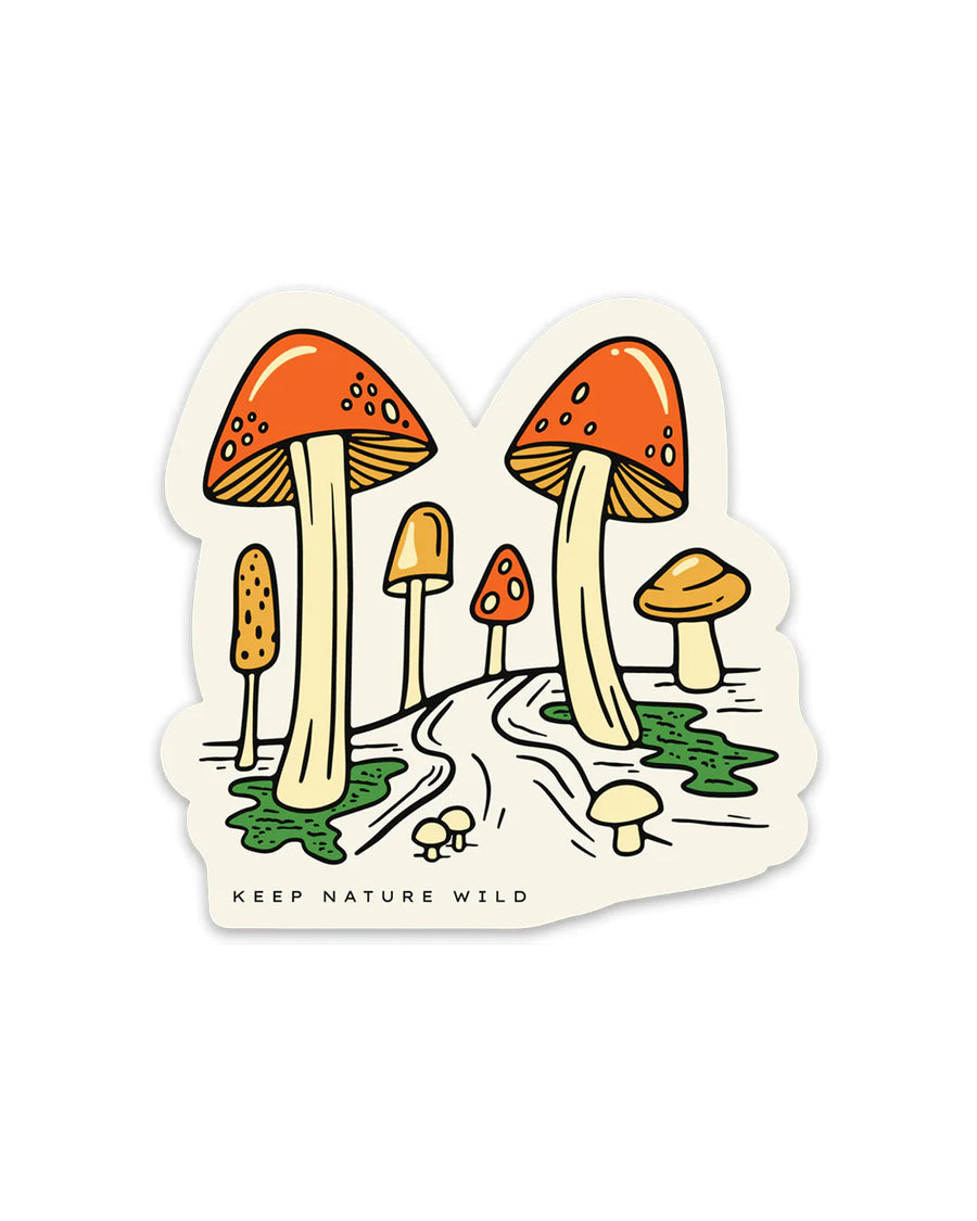 Shroom Forest Sticker