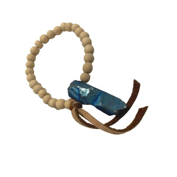 Mahalo Bracelet - Aqua Aura Quartz