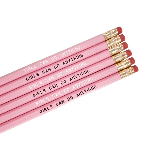 Single Pencil - Girls Can Do Anything