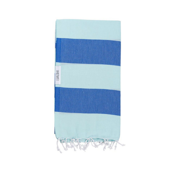 Mint & Azure Buddhalu Towel
