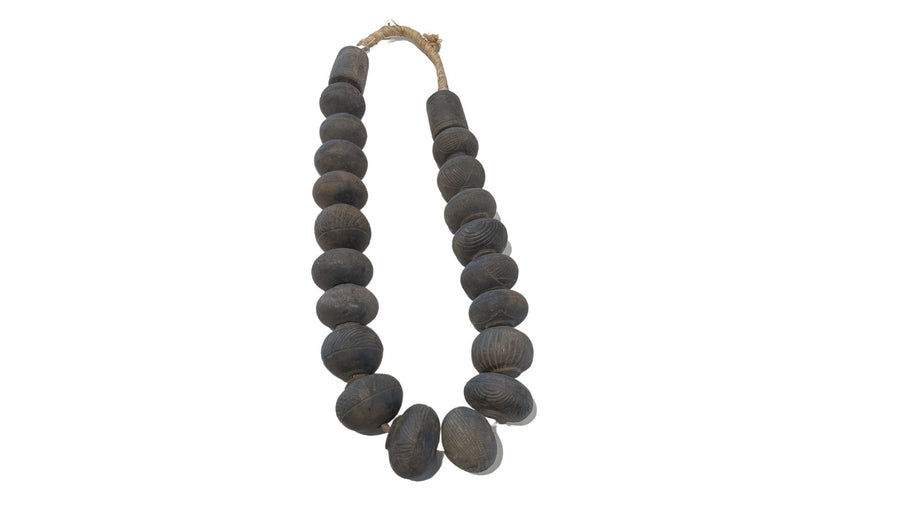 Vintage African Clay Beads